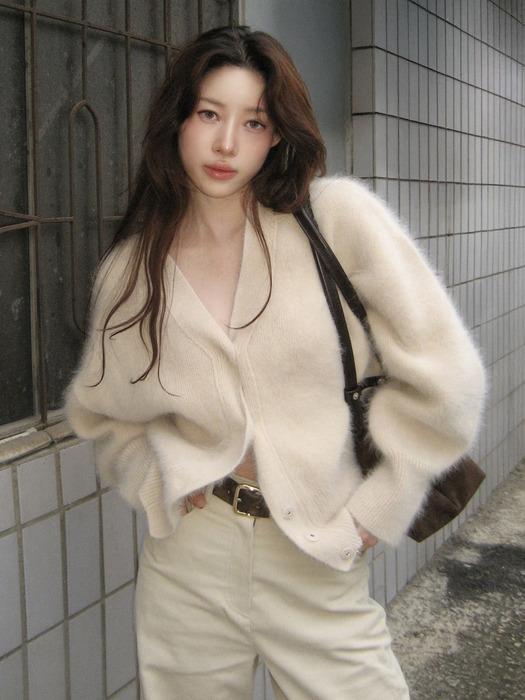25WN angora cardigan [P/IV]