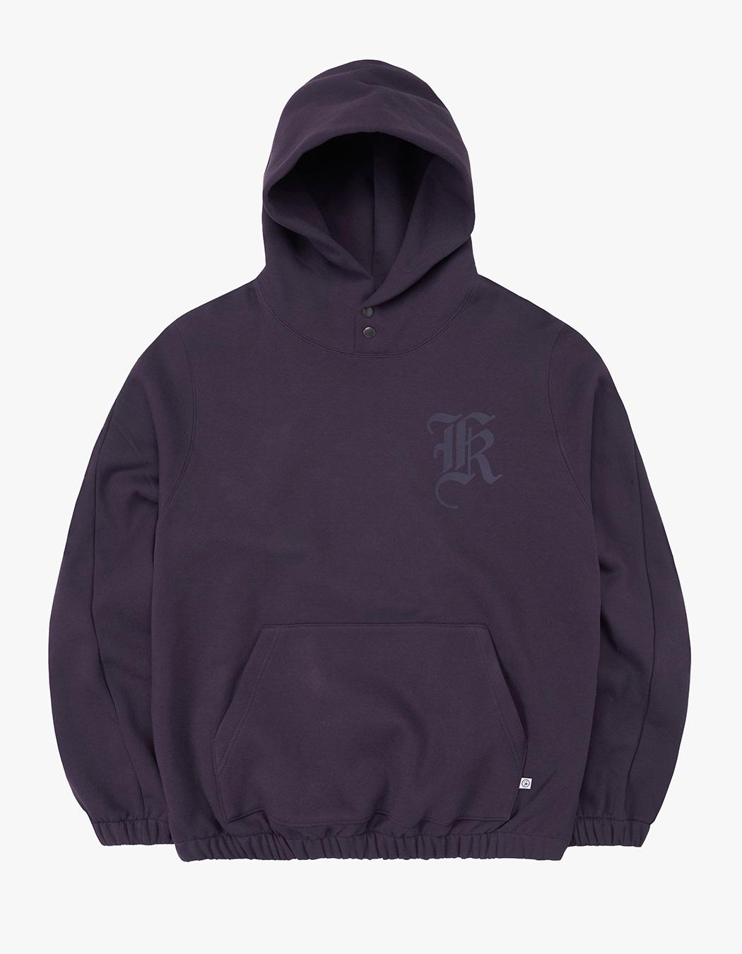 Initial Hoodie - Purple