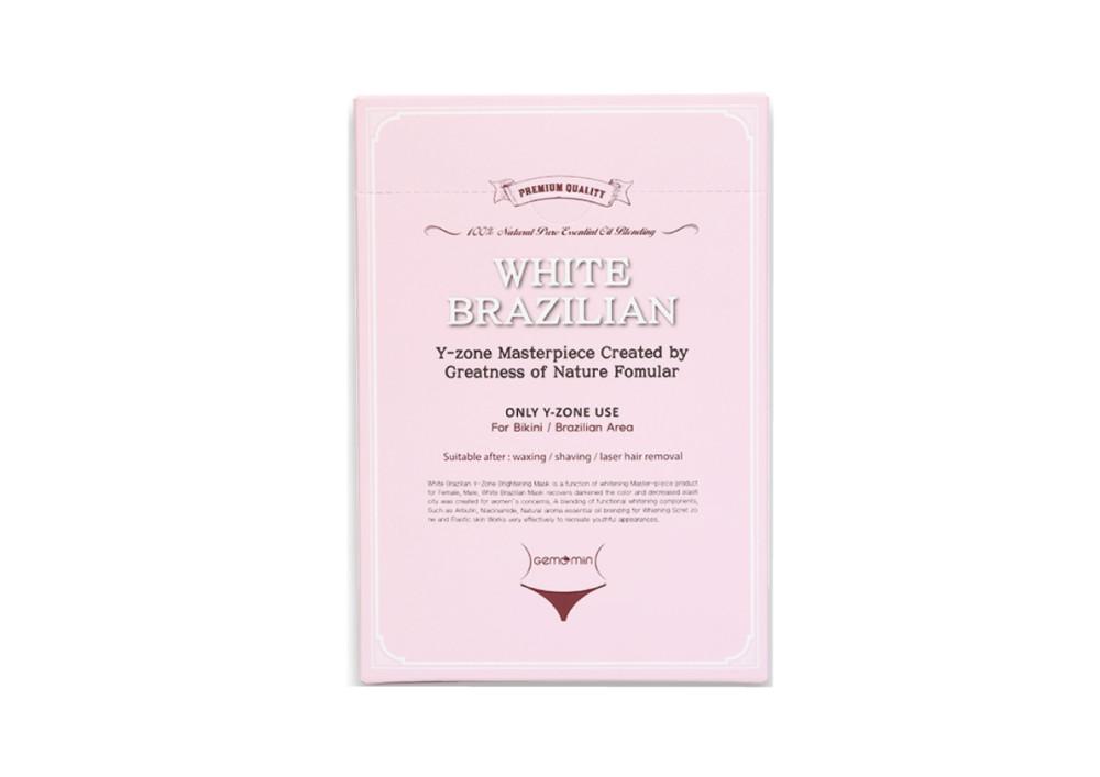 [제모미인] 화이트 브라질리언 마스크 1EA