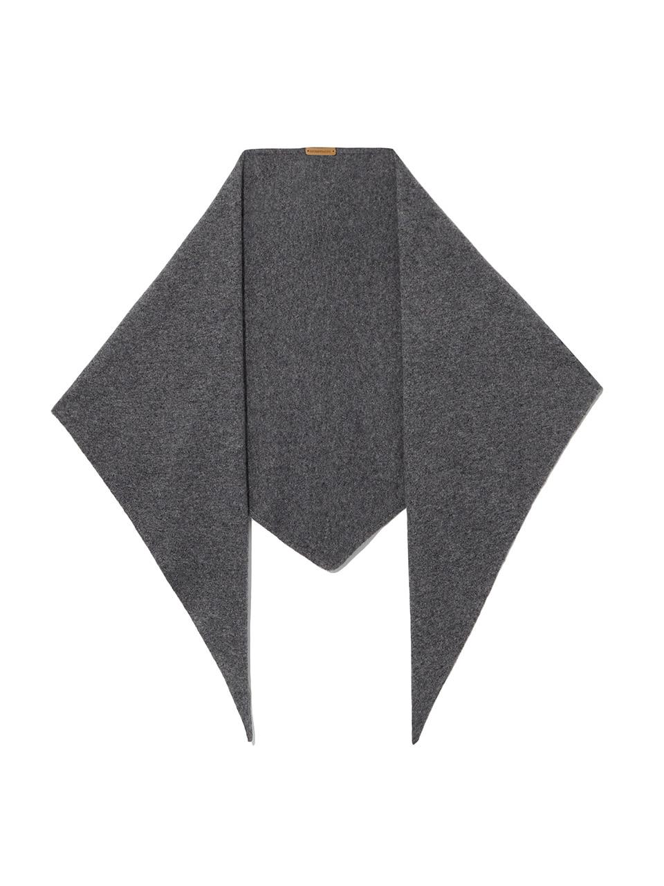 HOLIDAY CASHMERE BLEND MUFFLER [GREY]