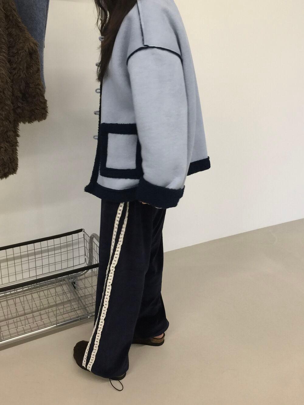 766 벨로아 트랙 팬츠