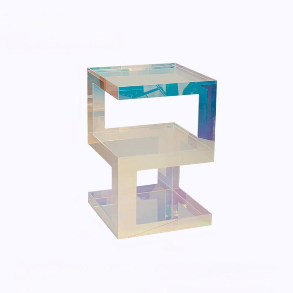 코지풀 오로라 아크릴 사이드테이블 미드센츄리선반 인테리어협탁