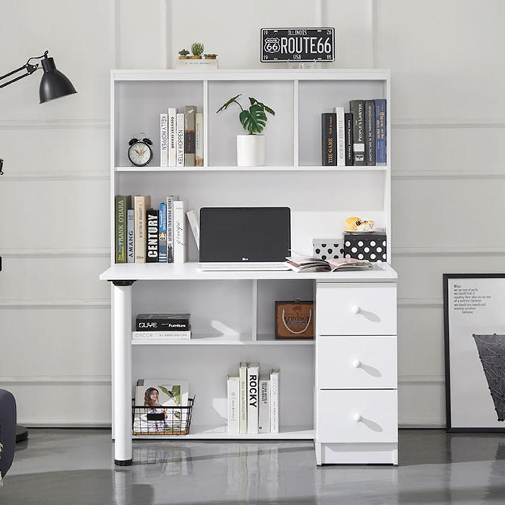 라엘 책상 서랍장 책장 4컬러