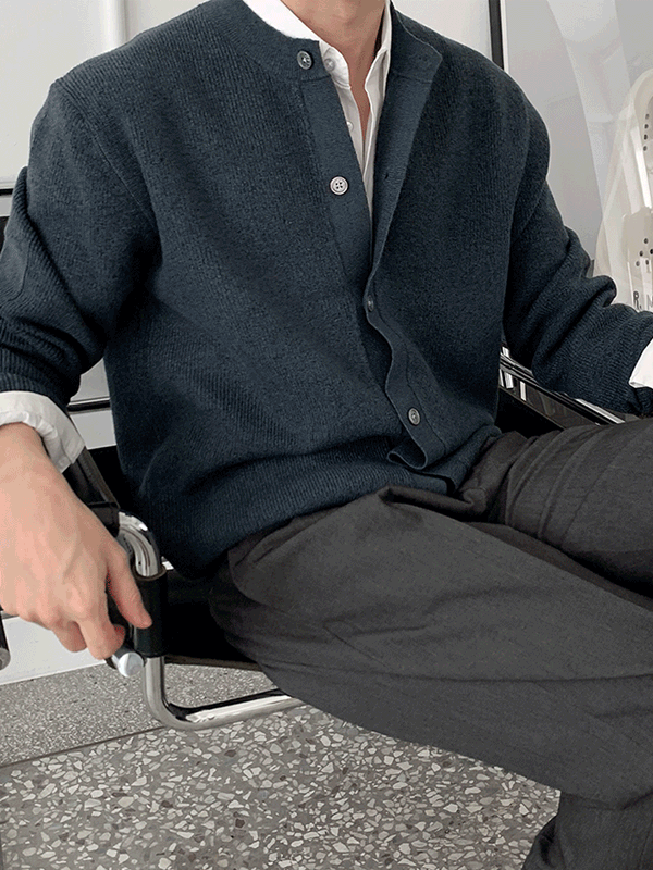 로비 하찌 라운드 가디건 (7color)