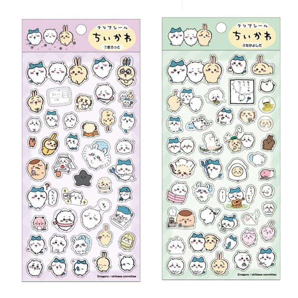 나가노 농담곰 치이카와 씰스티커 다이어리 스티커 캘린더 꾸미기