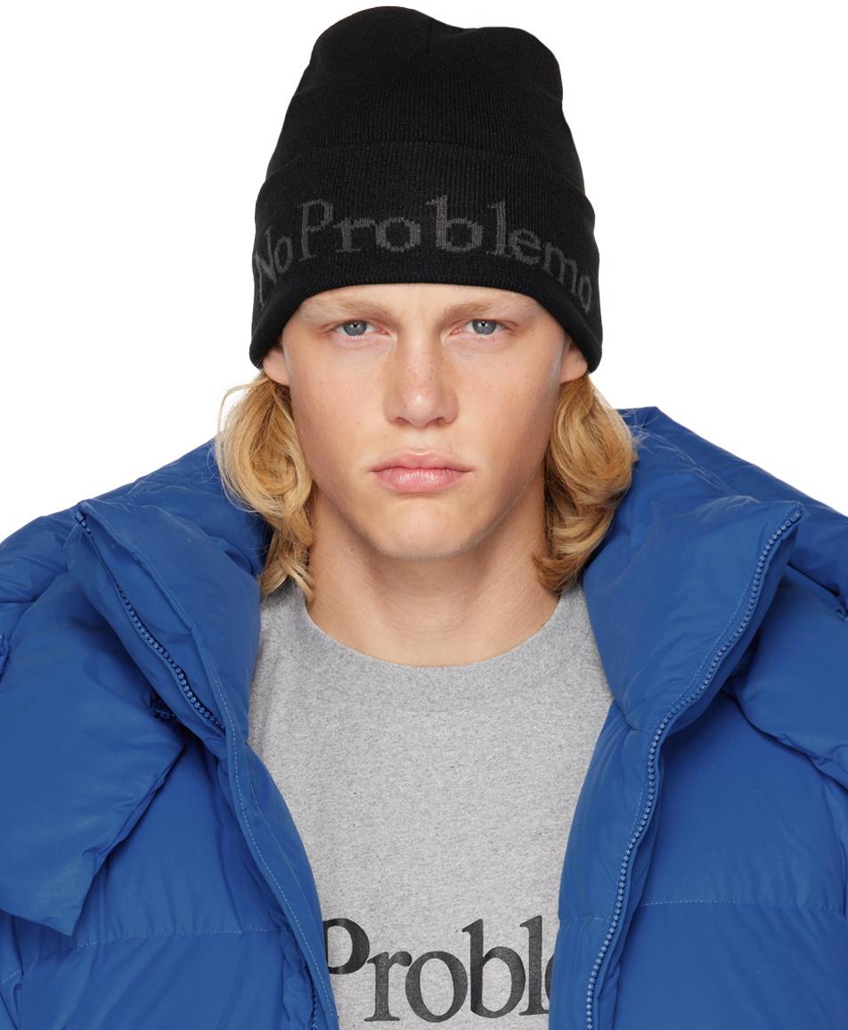 Aries Black No Problemo Beanie