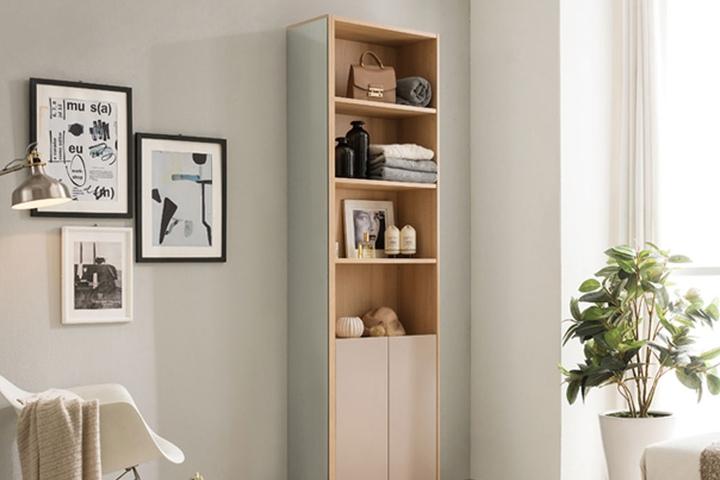 노트 거울사이드장