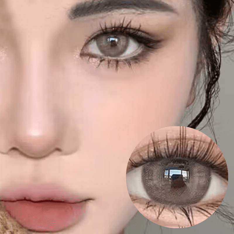 Caramel Milk Tea Light Brown Contact Lenses(6 months wear)