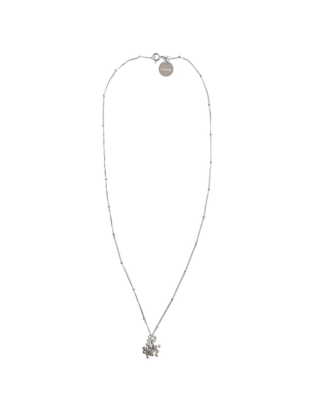 (made) silver grape necklace