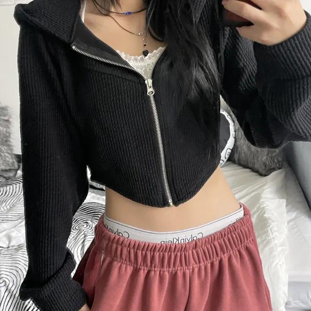[재진행]머멜 유 컷팅 니트 후드 집업(3color)