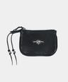 Star concho&beads card wallet (black)