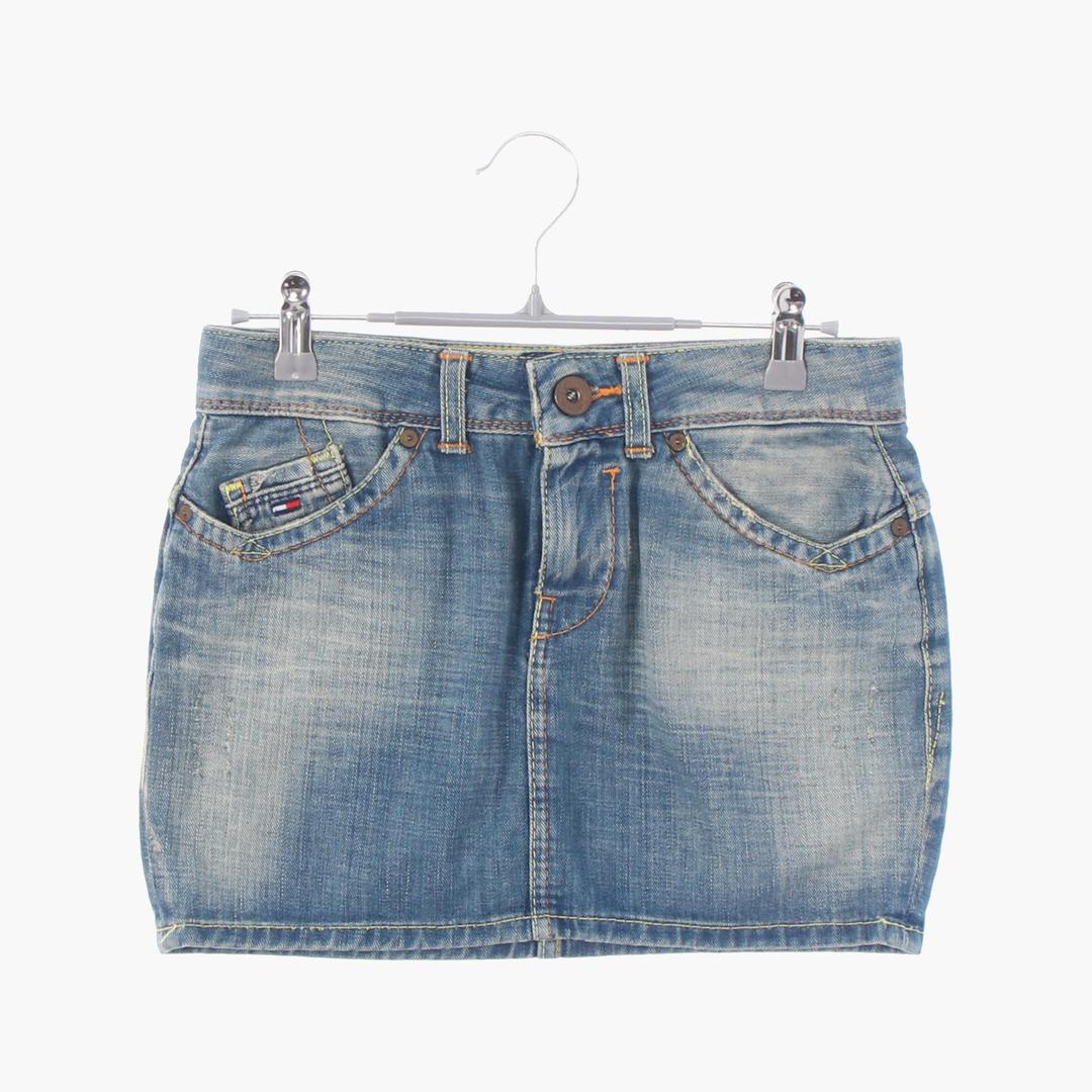 타미 힐피거 데님 베이직 스커트 여자 37cm