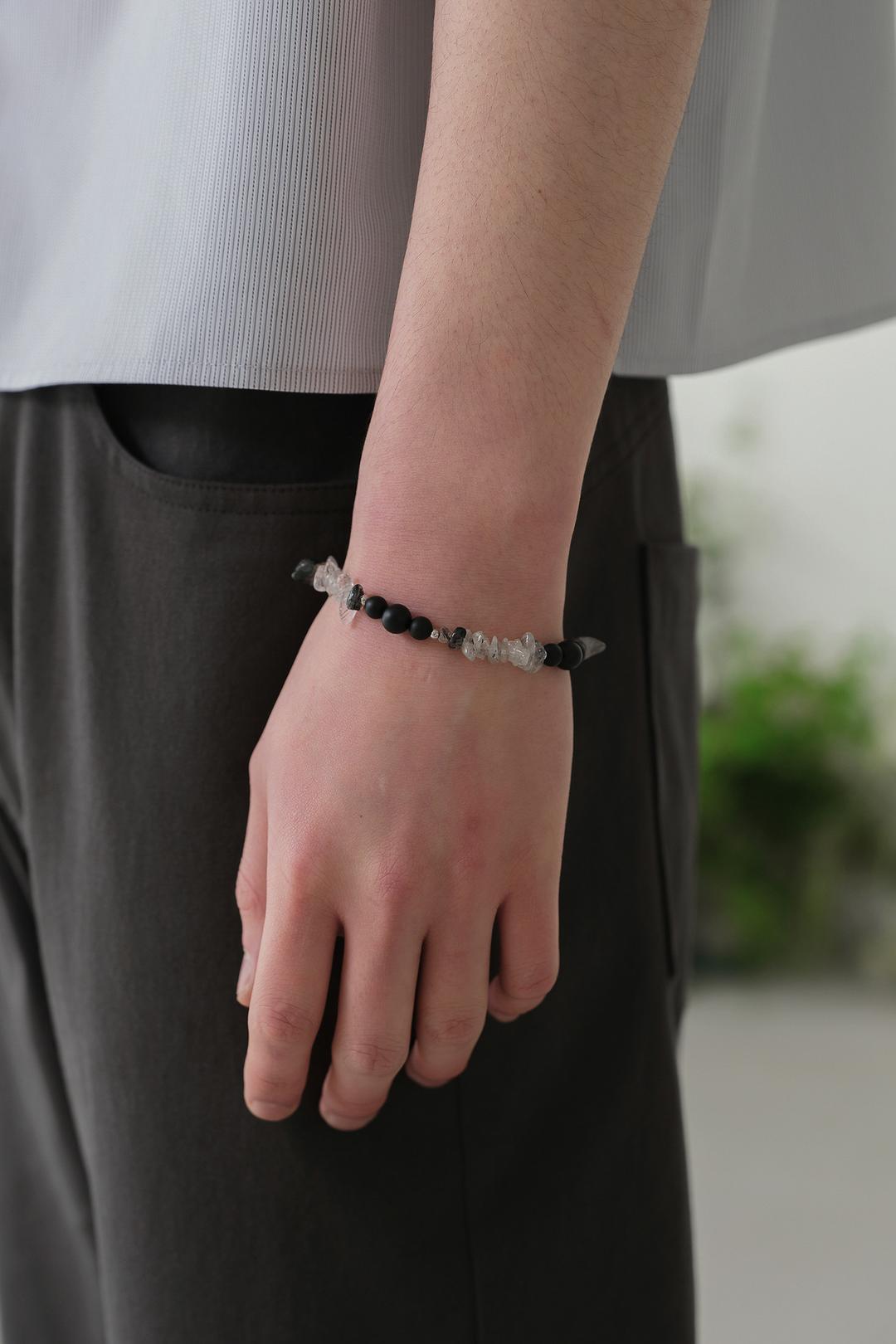 Monochrome Glass Bracelet