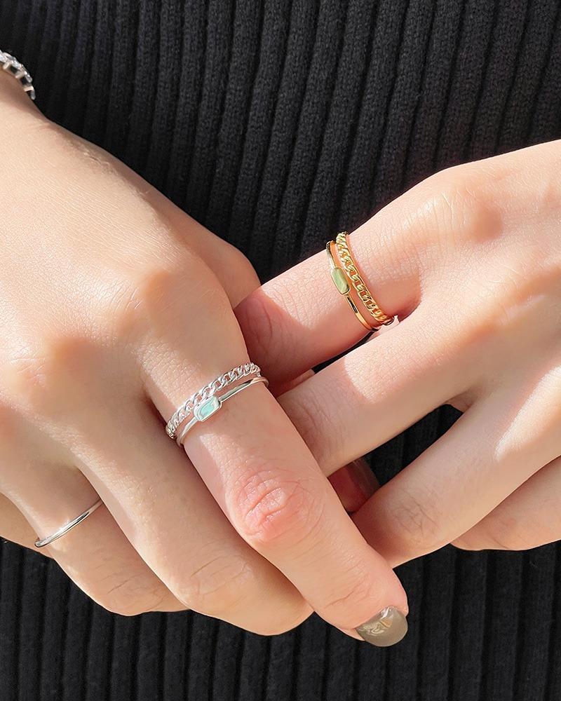 실버925 데일리 실버반지 no28 R0179