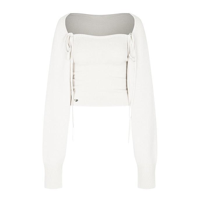 DAPHNE CARDIGAN SET (FW ver.) white [9월25일 예약 배송]