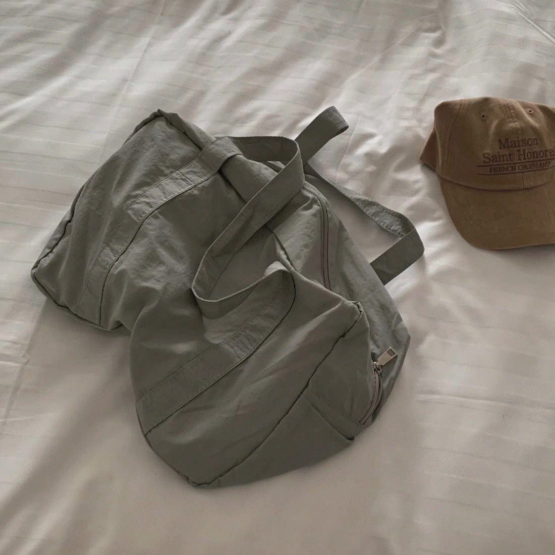 롤리 스퀘어 포켓 숄더백 - bag