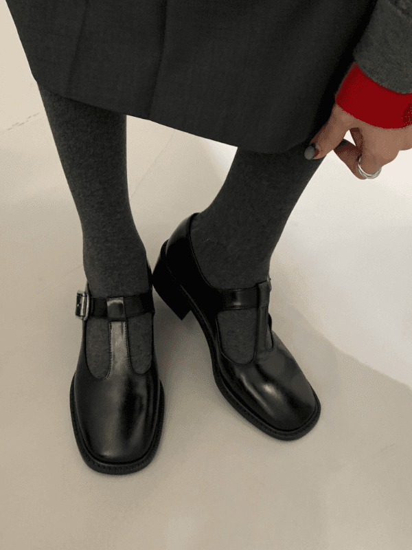 24f/w 린 로퍼힐 4cm