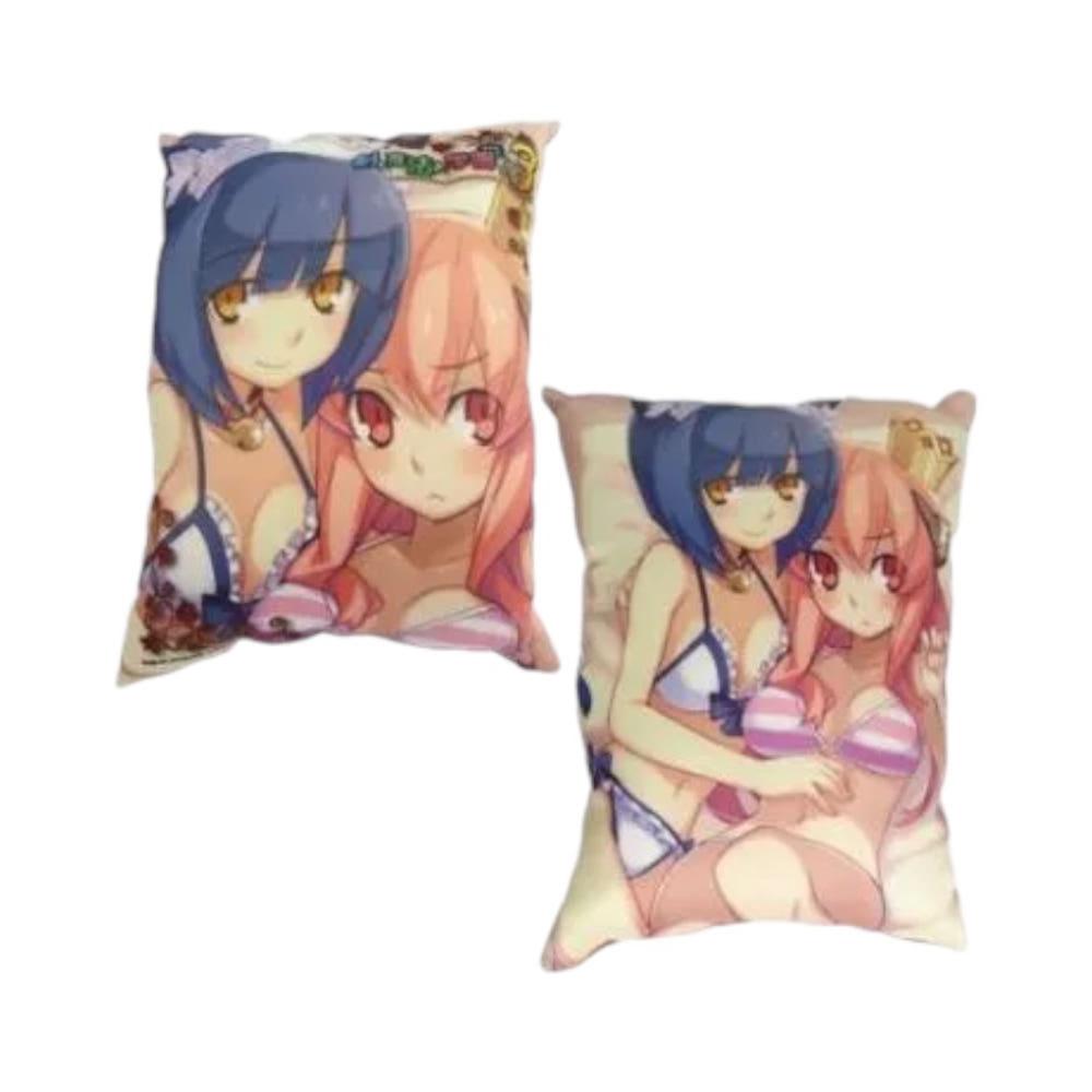 검과 마법과 학원물3 양면 수영복 쿠션 킬슈토르테 & 클라티우스