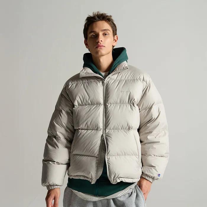 2WAY 푸퍼 다운 재킷 Light Grey