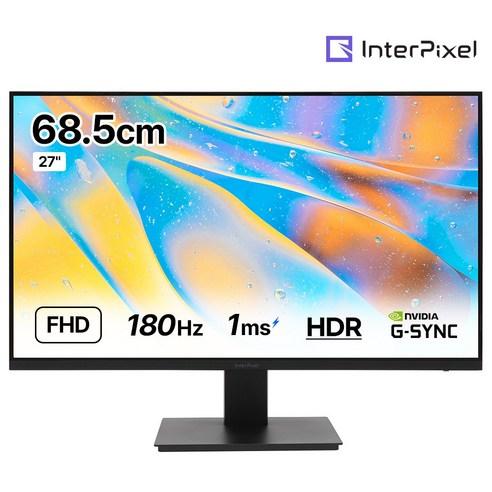 인터픽셀 IP2744 FHD 180Hz 27인치 게이밍 모니터, IP2744(무결점..., 68.5cm