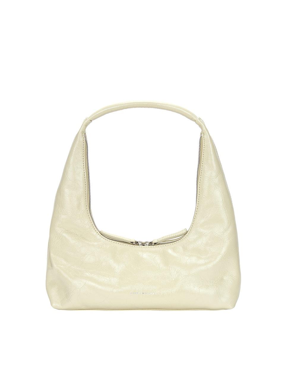 HOBO SHOULDER_blond wood crinkle