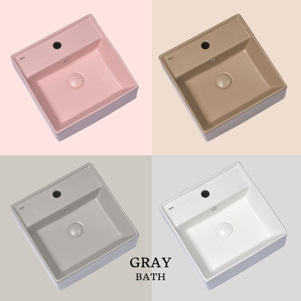 컬러 미니세면대 욕실 벽걸이 세면기 인테리어 카페
