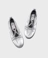 [NEW 10% | 10.10 이내 출고] SCRUNCH PADDING FLAT - SILVER
