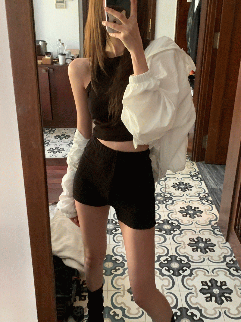 포스트 골지 숏팬츠