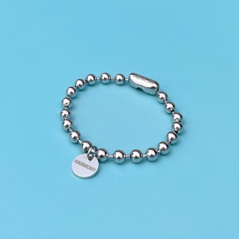 (무료각인)스트릿캣파파 길고양이 유기묘 후원 하모니 볼체인 팔찌