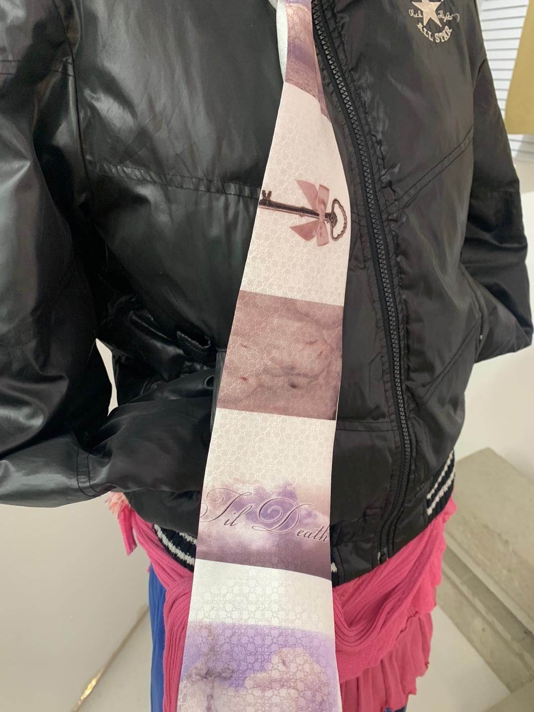 printed tie