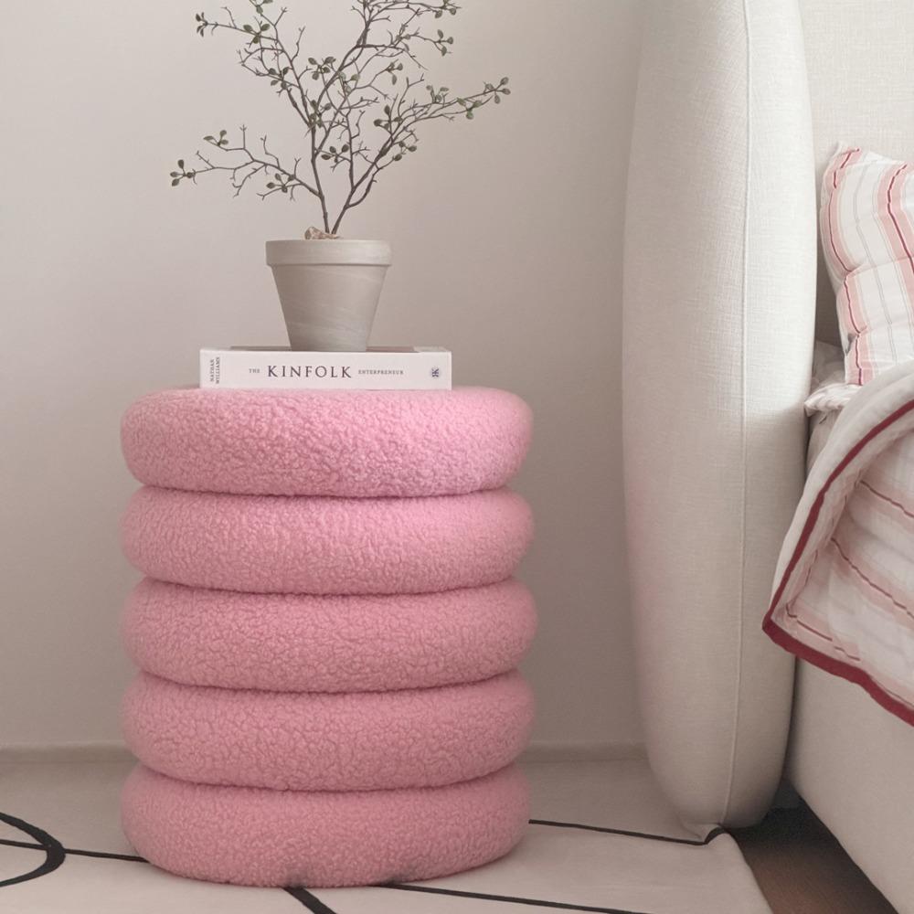 부클 스크류바 수납의자