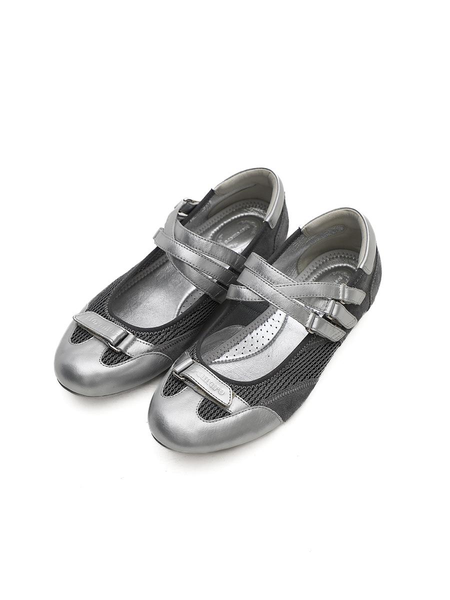 MOROMORO2 Sporty Mary Jane Flats Shoes (2color)