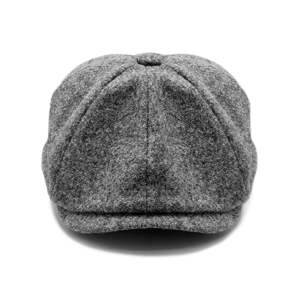 해리스트위드 뉴스보이 캡 Newsboy Cap Gray