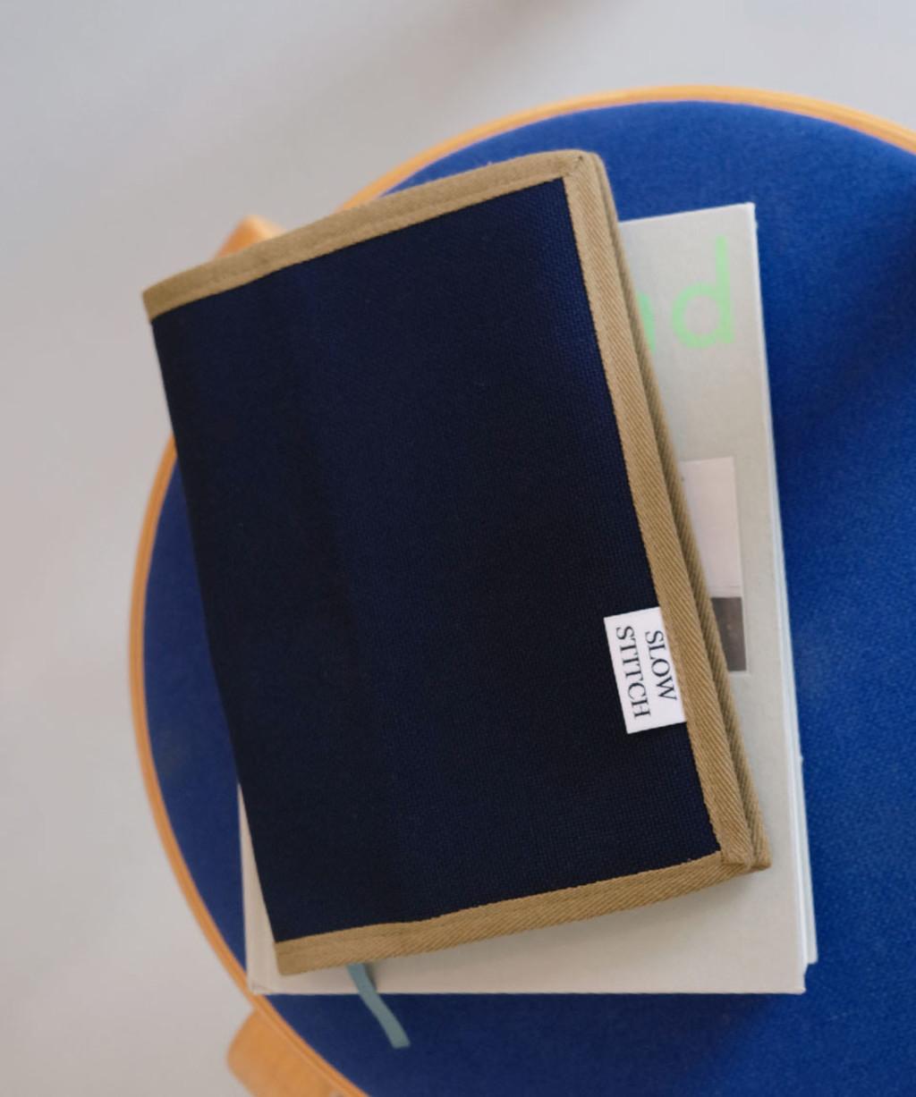 슬로우스티치 프레임 북커버 ( 네이비&카키 ) - 3 size 일반도서 / 민음사세문전 / 작은도서