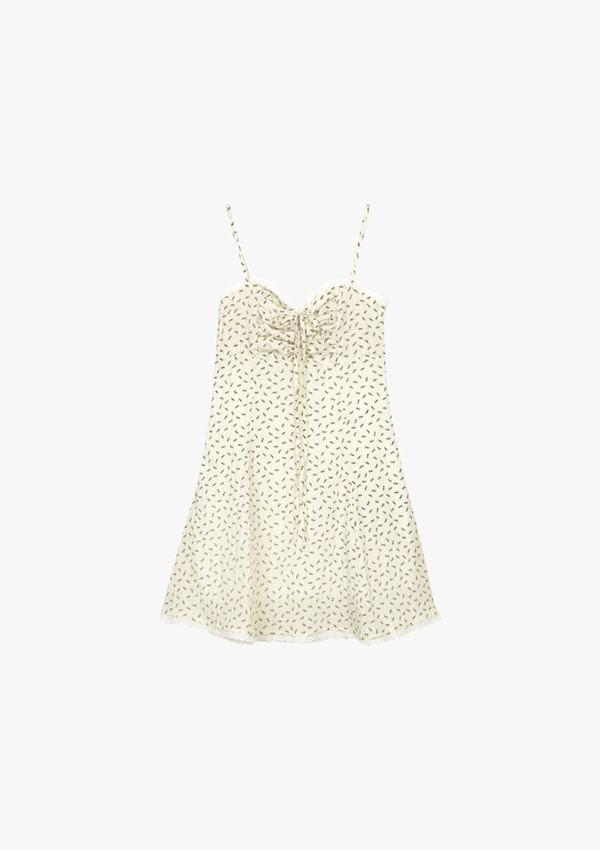 BLOOMING DAYS MINI DRESS_IVORY