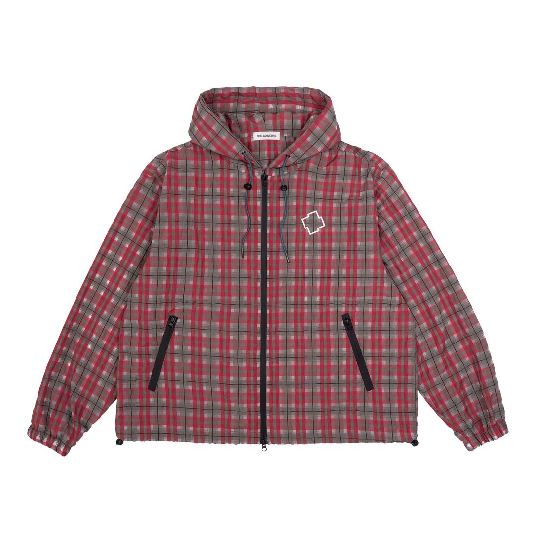 NYLON SHELL JACKET RED
