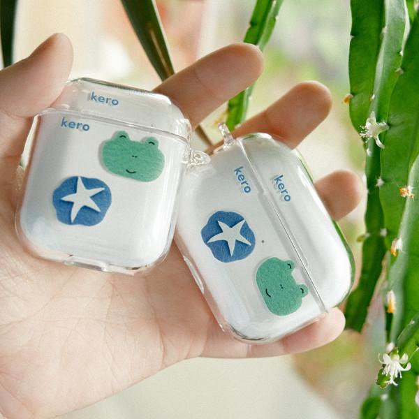 [Airpods, buds case] 케로 군과 푸른 나팔꽃