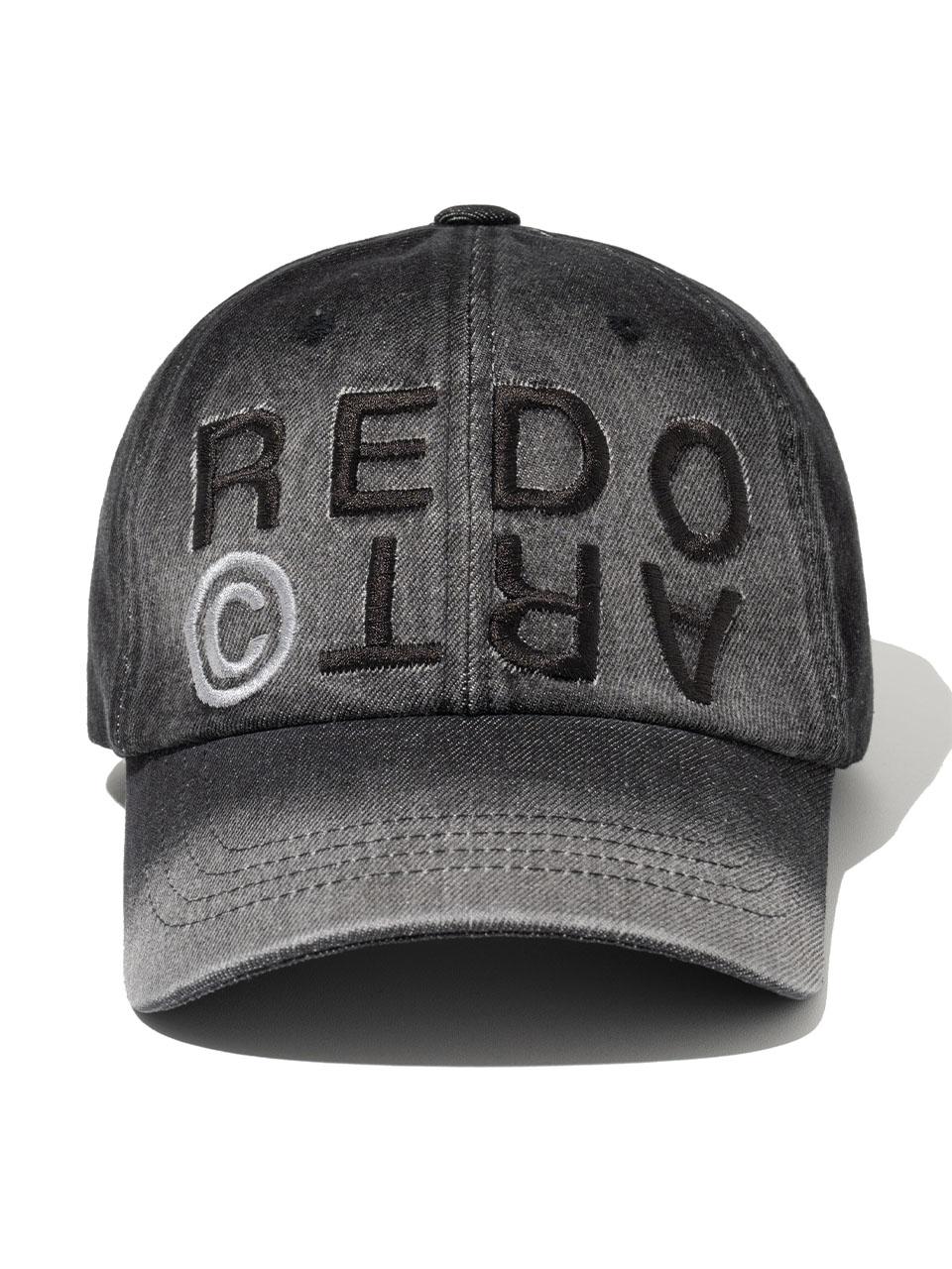 Reverse Washing Ball Cap [Denim Black]