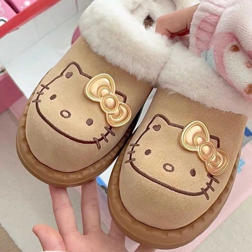올드오더 OLD ORDER X 헬로 키티 겨울 슬리퍼, 어그, 털부츠 O2320784