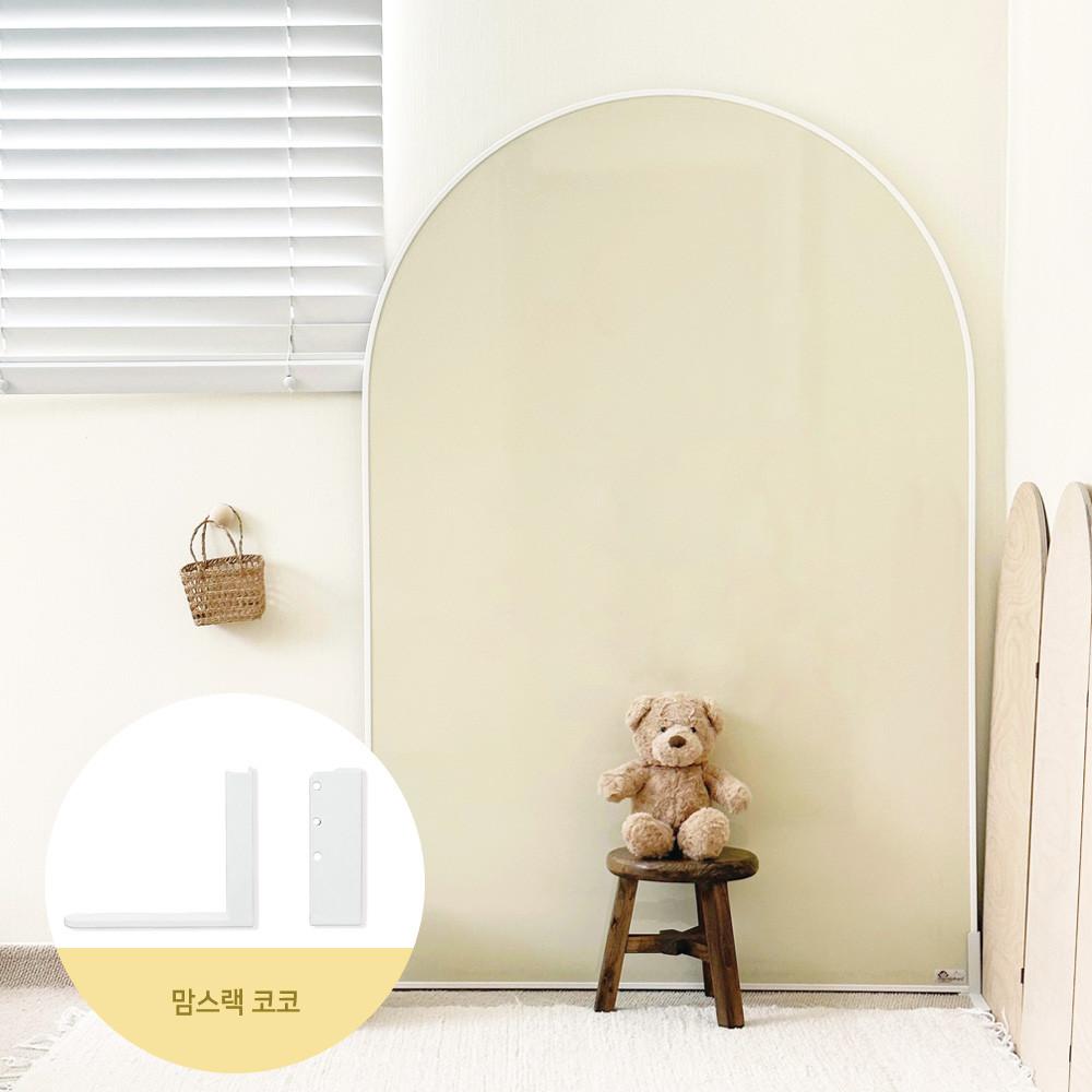 [맘스보드] 코코보드 + 맘스랙(코코) 세트 / 유아 자석 칠판 화이트보드