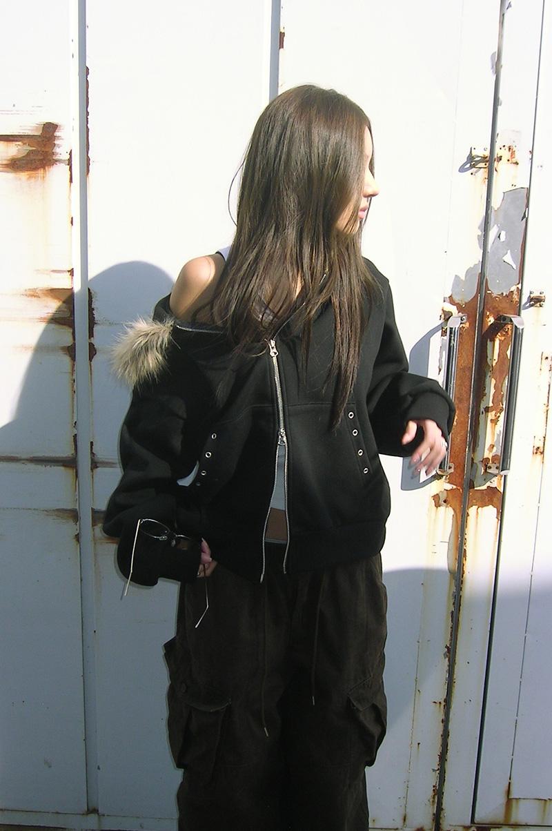 LOOMIS STUDDED HOODIE