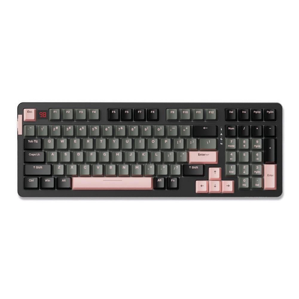 다얼유 A98 무선 가스켓 퀵스왑 게이밍 기계식 키보드 (챠콜)