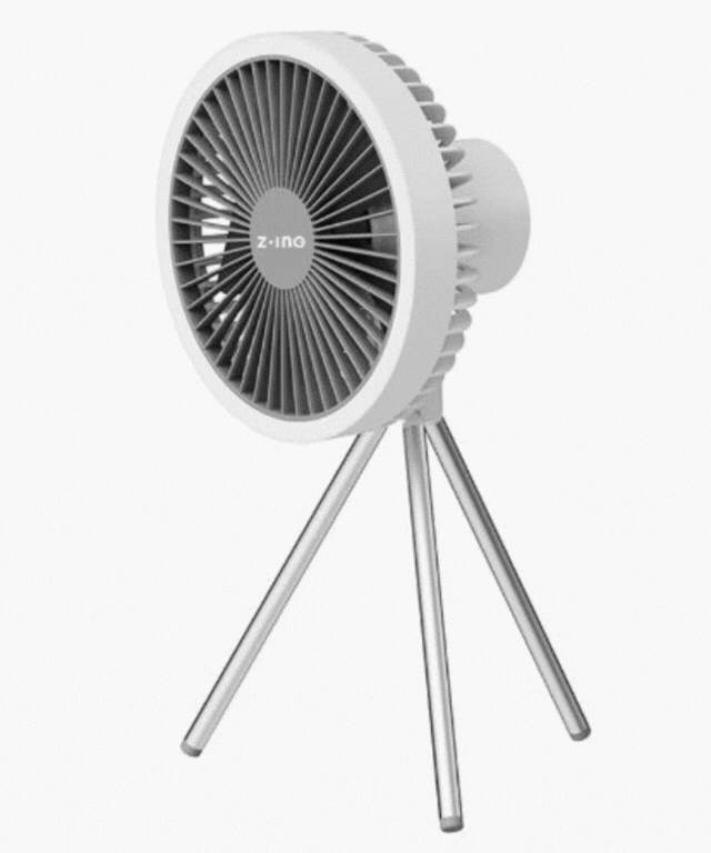 [🧊여름인기템 휴대용 선풍기]지잉 LED 무드등 휴대용 선풍기 캠핑용 서큘레이터 감성 충만 휴대용 선풍기 컴팩트한 사이즈 캠핑용 탁상용 선풍기 심플 모던 디자인 조용한 선풍기