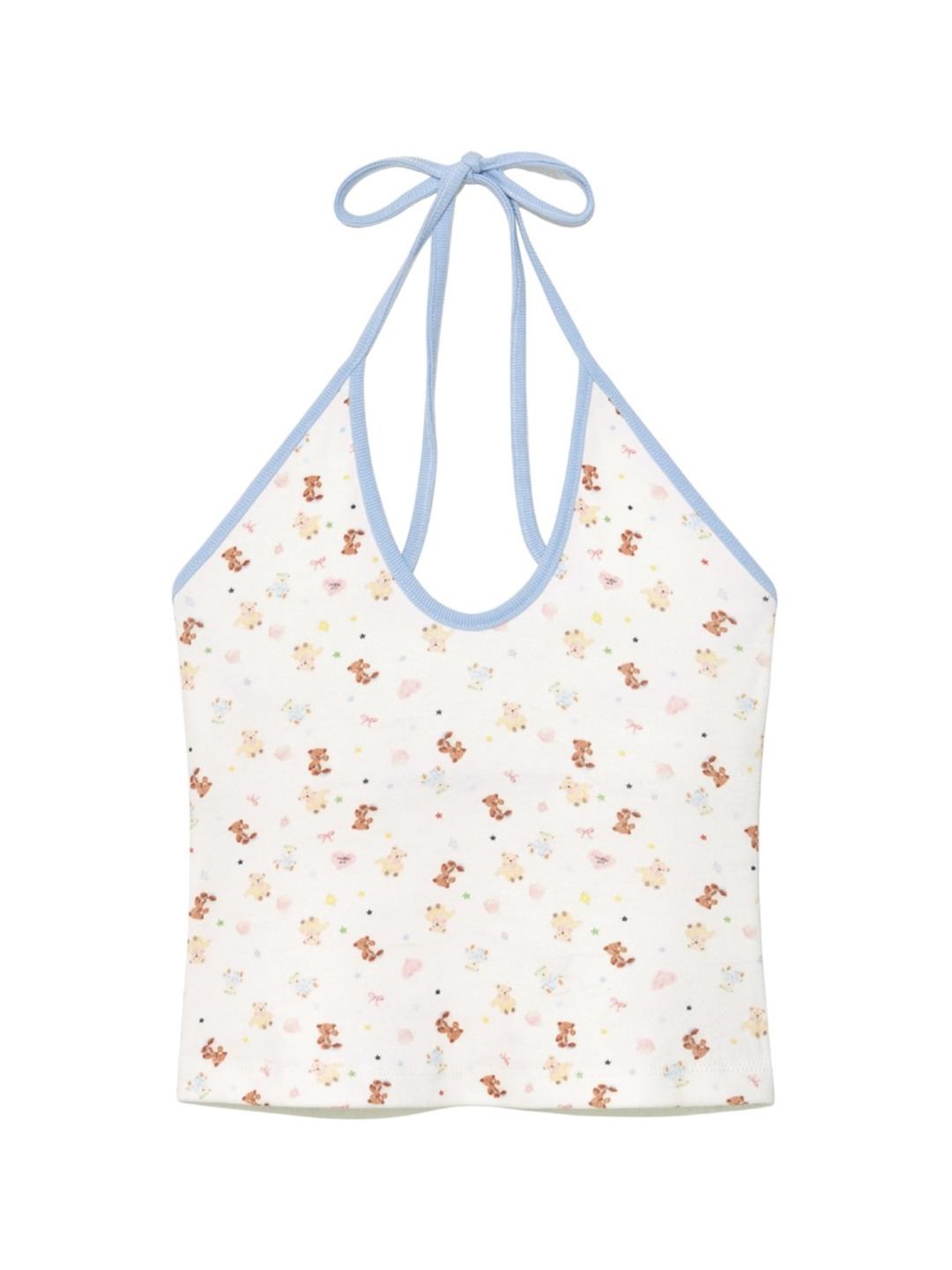 WILD HALTER CAMISOLE (TEDDY)