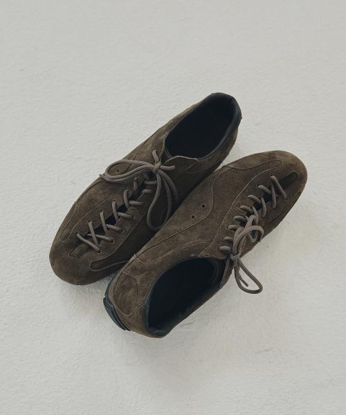 보울러 스니커즈 R25M200 (리얼브라운 스웨이드)
