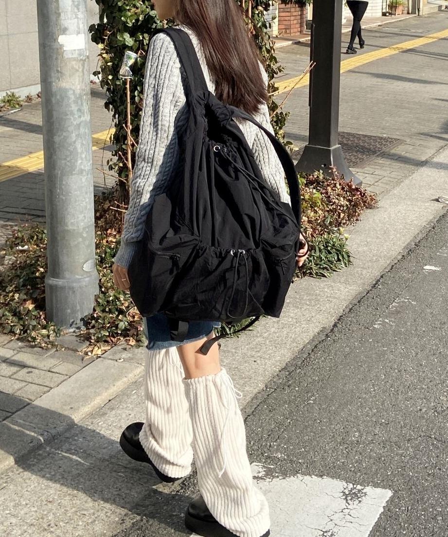 만다린트리 [당일발송🔥/빅사이즈/보부상백] 네이브 스트링 복조리 백팩 여행가방 3 color