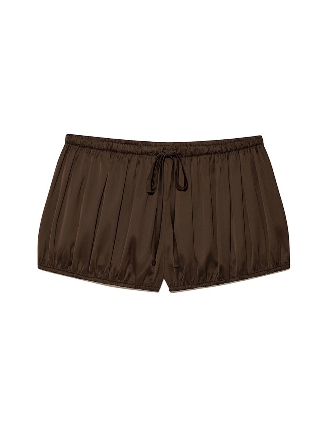 PUMPKIN BLOOMER SHORTS (BROWN)