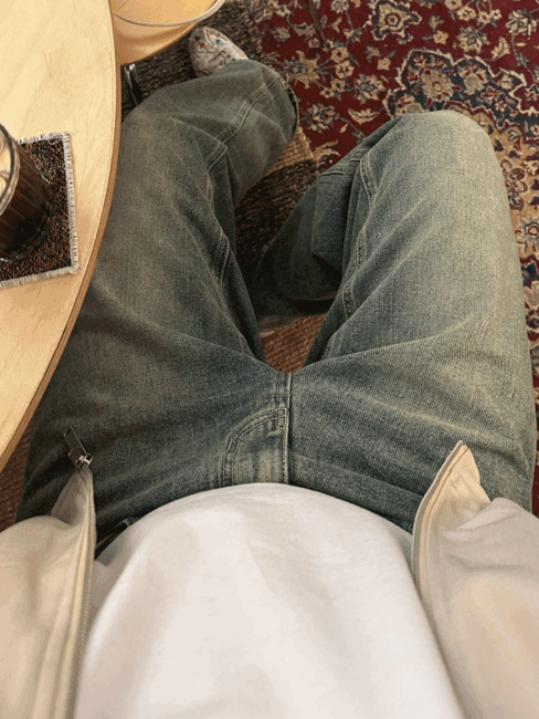 포레스트 브러쉬 데님팬츠