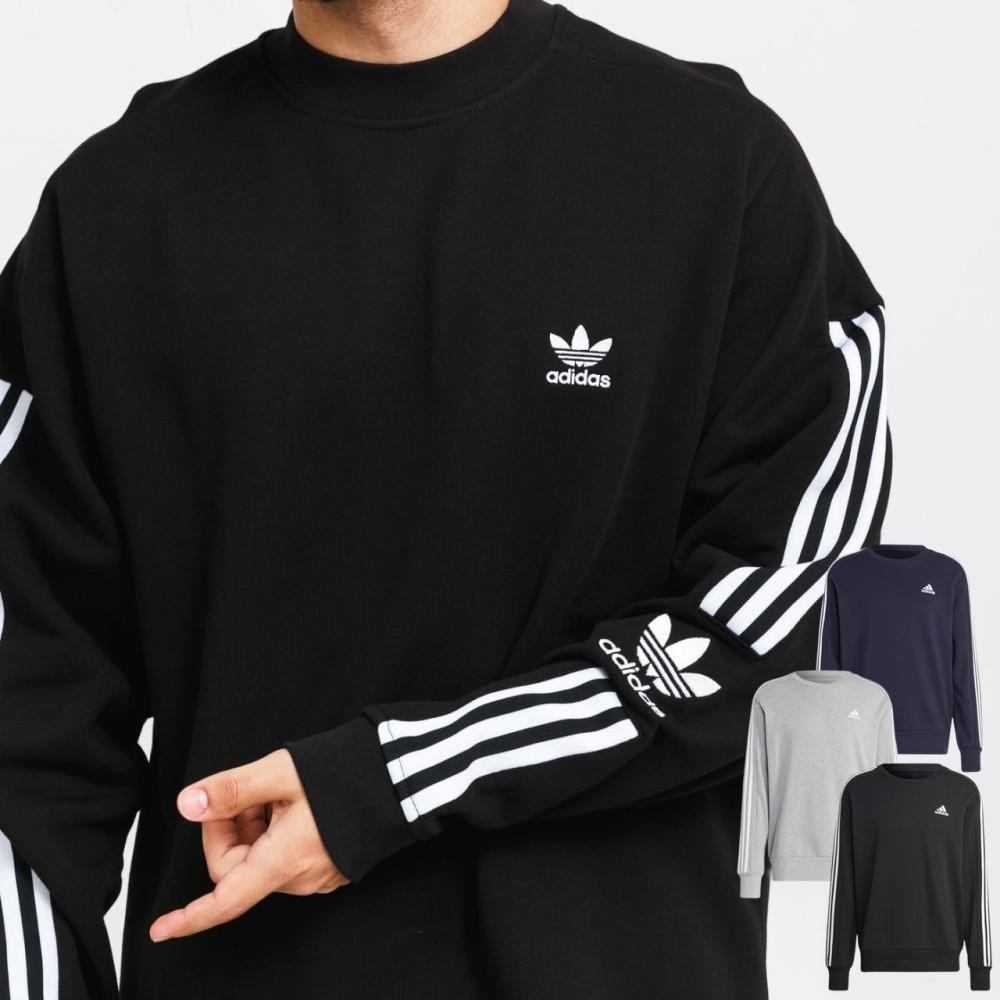 (국내매장판) 아디다스 락업 오버핏 맨투맨 3S 에센셜 팬츠 블랙