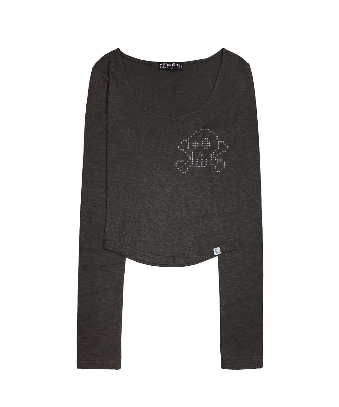 SWEET SKULLY TEE - KHAKI